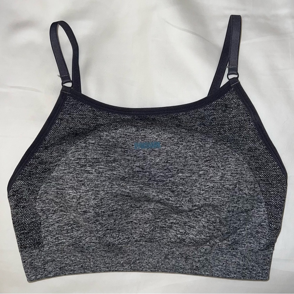 Gymshark Grey Sports Bra - Size S